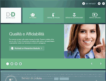 Tablet Screenshot of dd-service.it